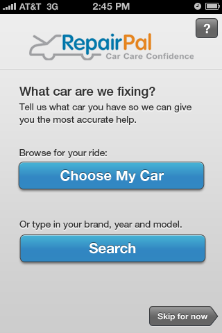 What car are we fixing?